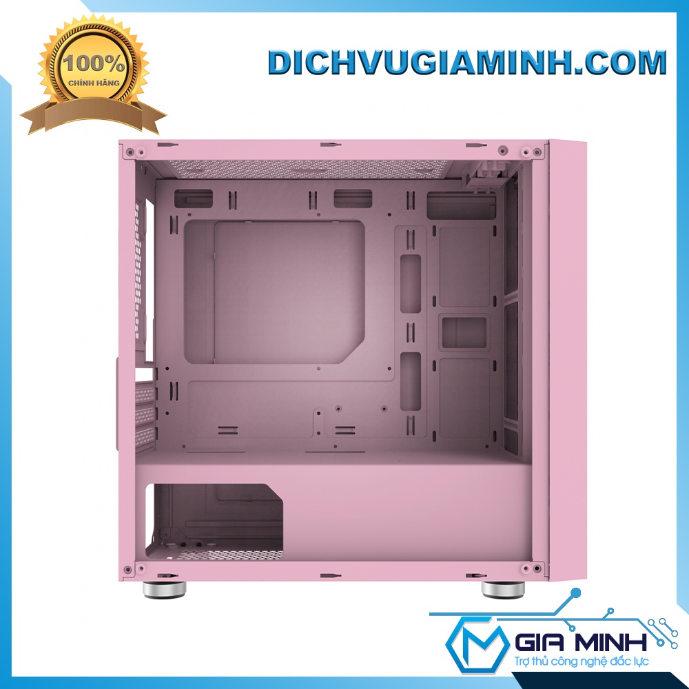 Vỏ case thùng máy tính XIGMATEK GEMINI LED Rainbow RGB Black - Queen Pink - Arctic White - Mid Tower Micro ATX