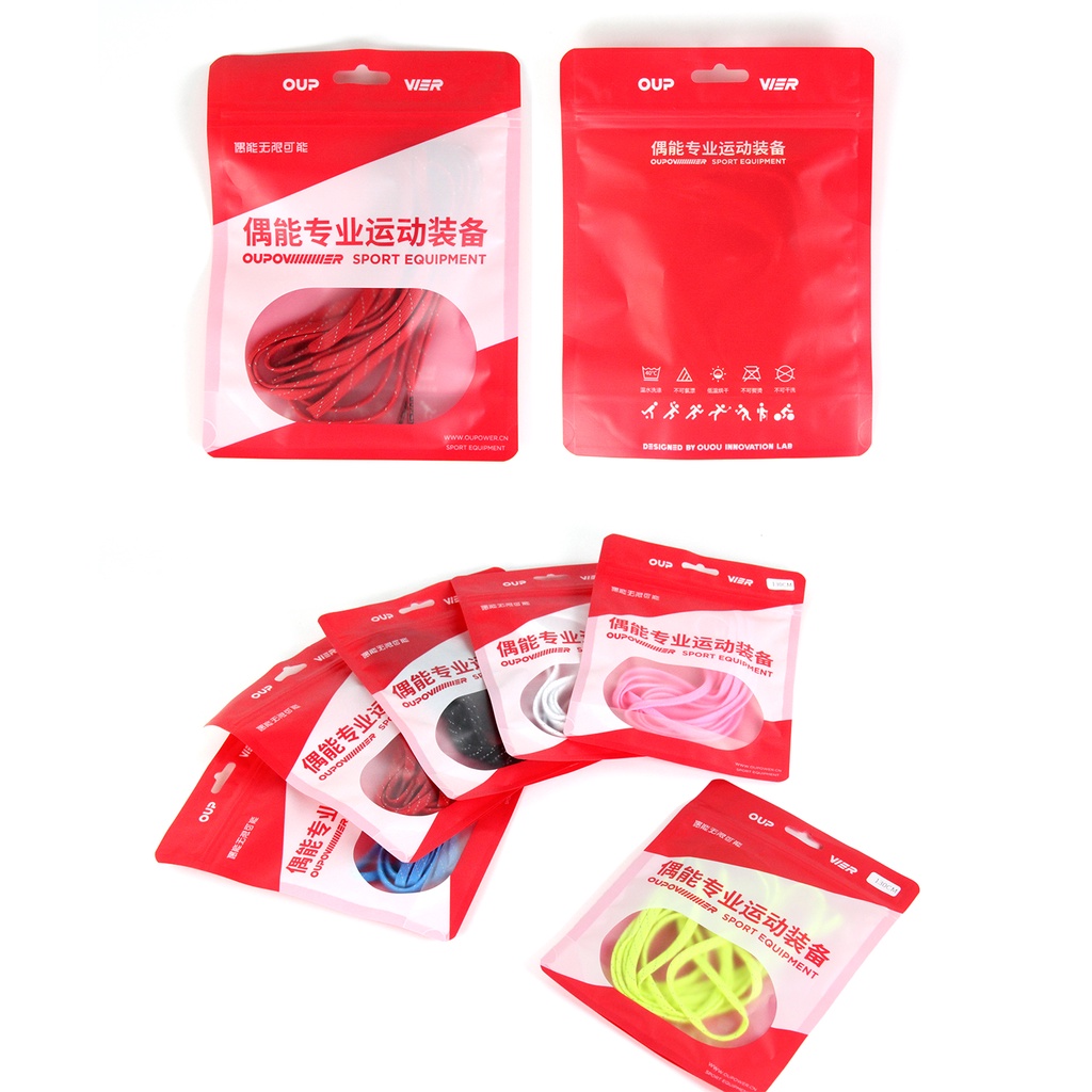 Dây giày OUPOWER 3M - sợi dẹp 5mm, ít trơn, phản quang đẹp
