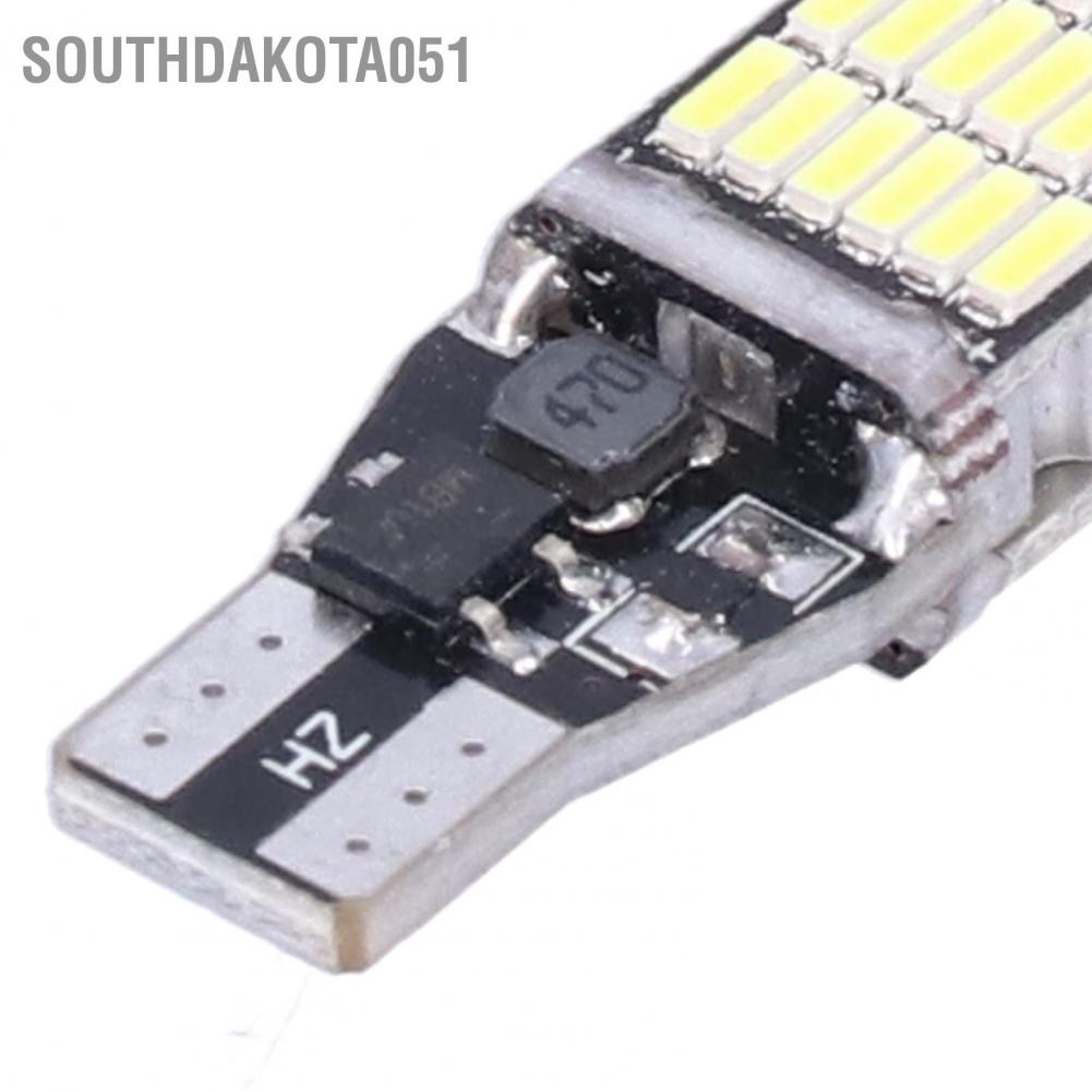 Southdakota051 2pcs Car LED Bulb Reversing Parking Lights Repair Maintenance Automobile Component for T15 W16W Model