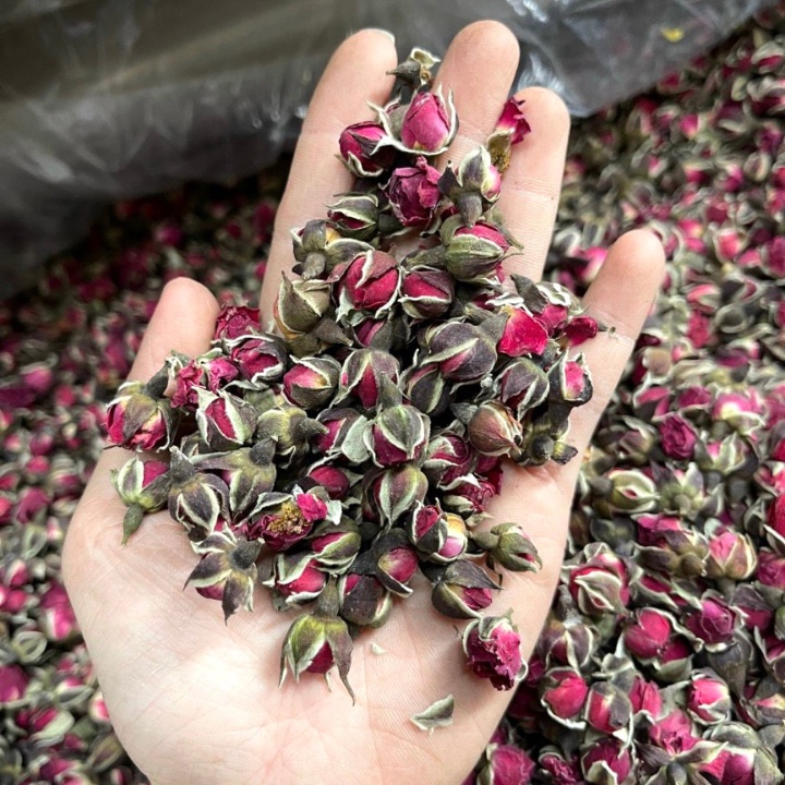 50gr Trà Hoa Hồng Tây Tạng Sấy Khô Cao Cấp, Trà Hoa Hồng Nụ Tây Tạng Nguyên Bông Giúp Đẹp Da, Giảm Căng Thẳng