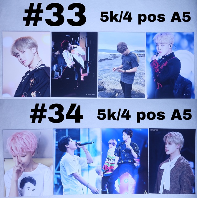 (Có sẵn) Sale poster A5 Jimin BTS 2 | BigBuy360 - bigbuy360.vn