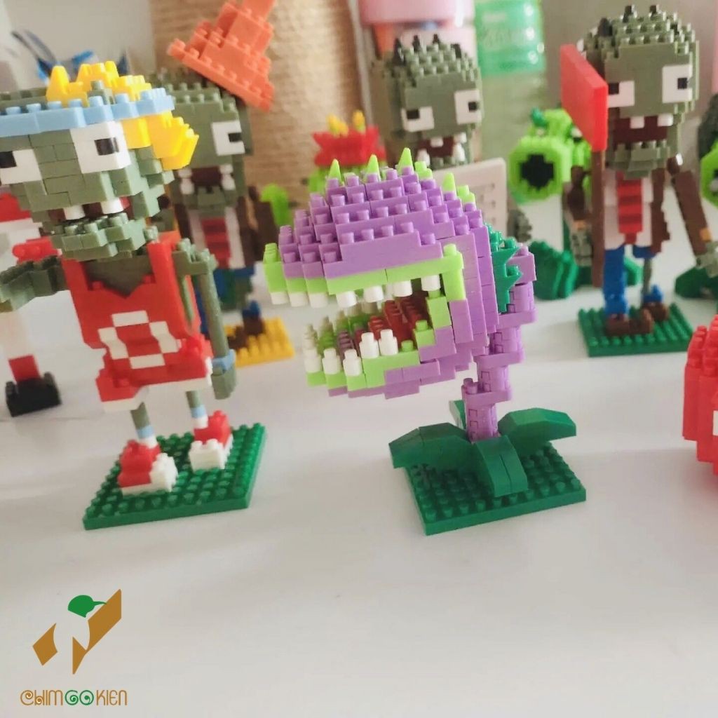 Đồ chơi lắp ráp xếp hình lego Plants vs Zombies