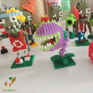 Đồ chơi lắp ráp mô hình Plants vs Zombies