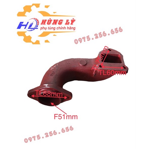 cổ hút máy nổ 18=20=24 phụ tùng máy nôt phụ tùng máy nông nghiệp phụ tùng Hùng Lỳ