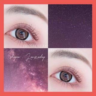 Lens sakura brown-nâu / giãn vừa - giãn to