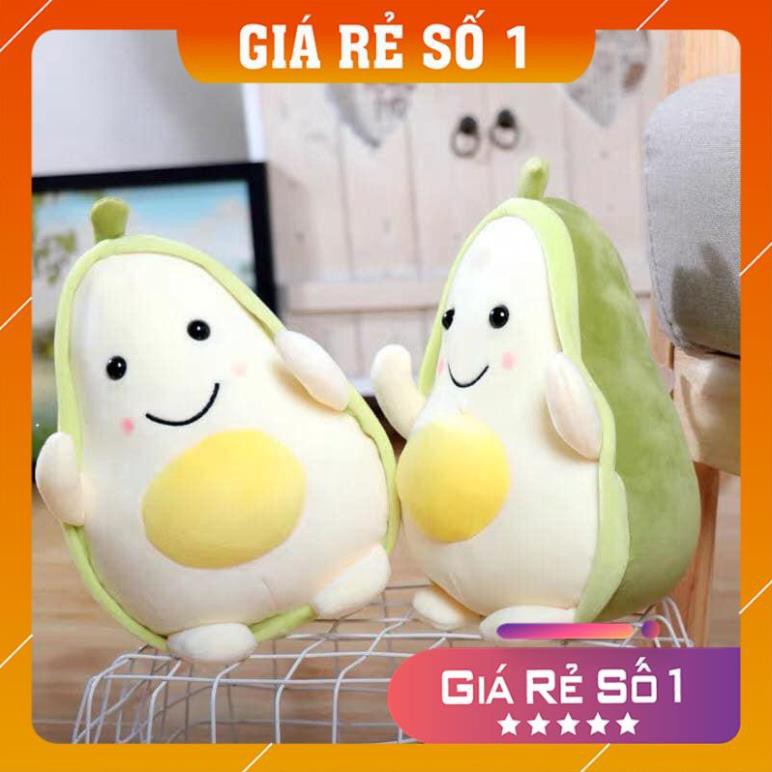 SIÊU CHẤT - Thú nhồi bông Gấu bơ trứng siêu ngộ nghĩnh có size to nhỏ