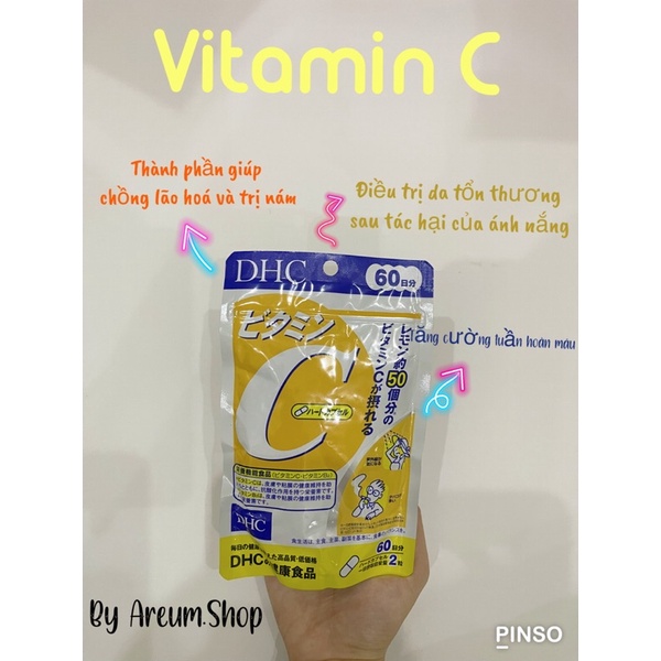 Viên Uống Vitamin C DHC (2023)