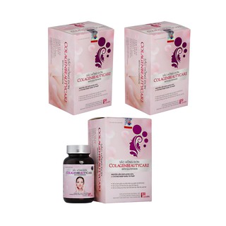 (CHÍNH HÃNG) COMBO 3 HỘP VIÊN UỐNG CÂN BẰNG NỘI TIẾT TỐ NỮ SẮC HỒNG ĐƠN COLLAGENBEAUTYCARE