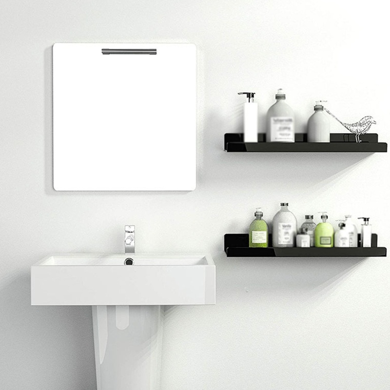 Giá Đỡ Hũ Gia Vị Bằng Acrylic Dày Dặn 15 Inch Gắn Tường