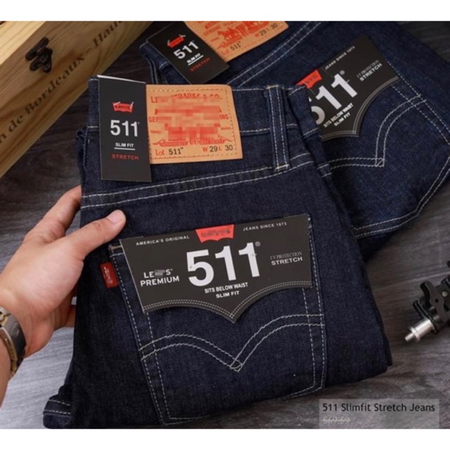 [⚡️FLASH SALE] [ Quần Jean Levi ống đứng] XANH ĐEN NAVY | Chất Co Giãn Thoải Mái| B Inbox Để Tư Vấn Size