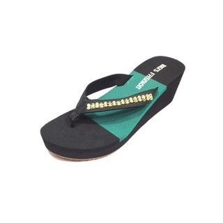 Dép xỏ ngón nữ đế cao 7cm, dép xỏ ngón nữ đẹp sxw0965xlc