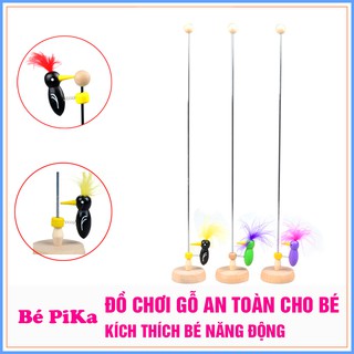 Đồ chơi gỗ chim gõ kiến cho bé