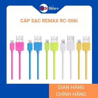 Cáp sạc Remax RC-006i 1M sạc nhanh cho iphone/ ipad