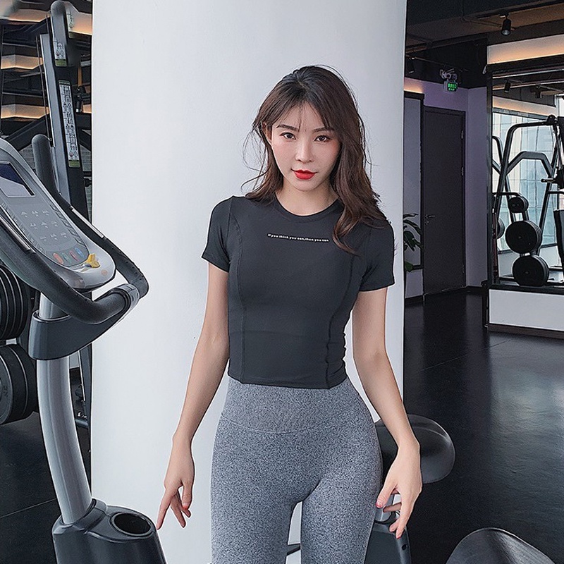 Áo Thun Tập Gym Yoga Và Thể Thao Thời Trang Cho Nữ