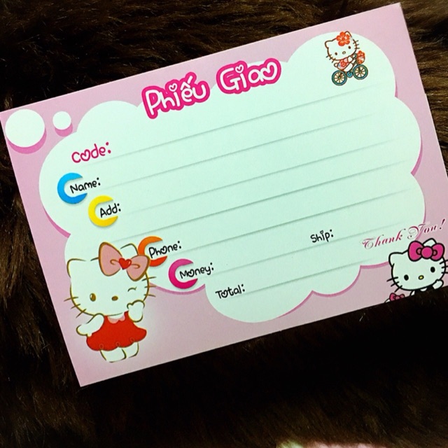 TEM PHIẾU DÁN