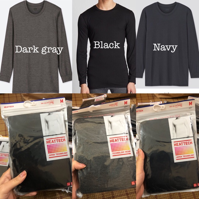 Áo giữ nhiệt nam uniqlo chính hãng