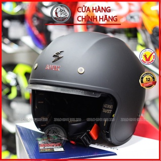 Mũ Bảo Hiểm 3/4 SOVAX S68 Kính âm- Đủ Màu