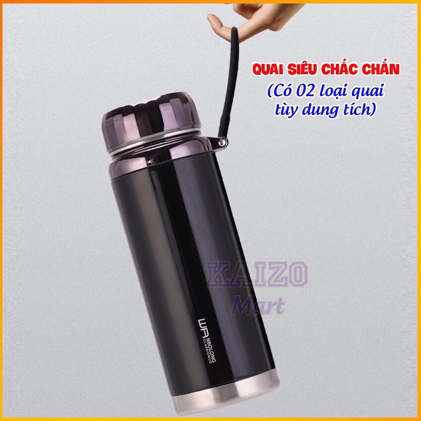 Bình Giữ Nhiệt Nóng Lạnh 24H [INOX 304] [CAO CẤP] Đầy Đủ Dung Tích từ 680ML-1200ML,đầy đủ màu sắc