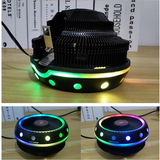 Fan CPU led RGB nhiều màu dùng cho CPU AMD và intell socket 775/1155/1156/1150/1151/1366