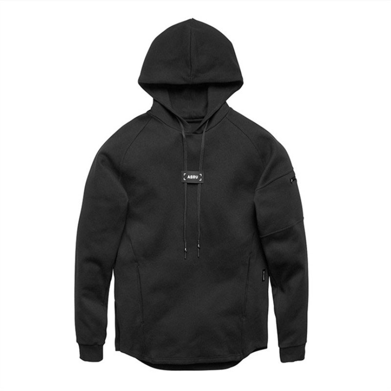 AGEKUSL Áo khoác thể thao Nam Chạy bộ Dài tay Áo Hoodies Áo khoác Sweatshirt Slim Fit Nam Gym Training Áo thun