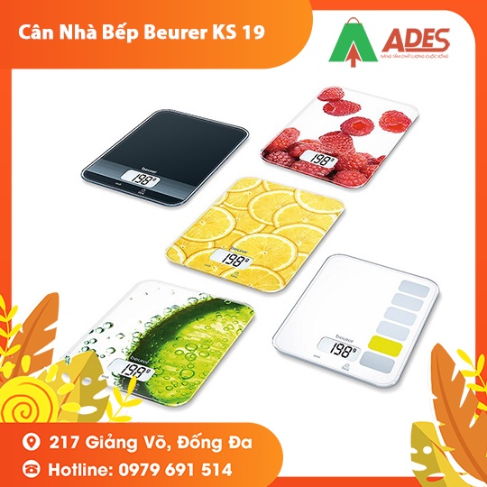 Cân Nhà Bếp Beurer KS19 - Hàng chính hãng