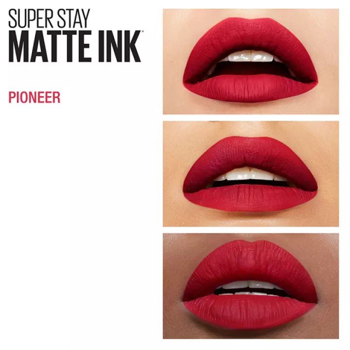 Son kem lì Maybelline SuperStay Matte Ink | Màu #Voyager  #Pioneer