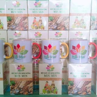Cốc sứ in logo Min Min