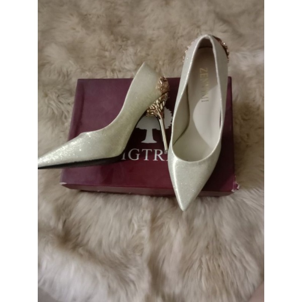 giày cao gót lấp lánh sz 38
