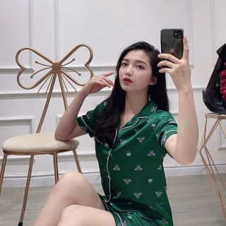 Đồ ngủ pijama lụa satin cao cấp