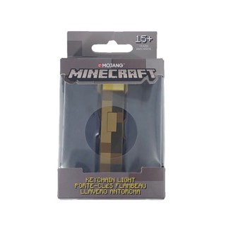 Móc khóa minecraft đuốc phát sáng
