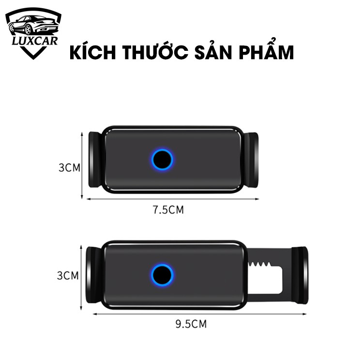 Giá đỡ điện thoại cảm ứng đóng mở gắn trên ô tô | Thiết kế sang trọng,hiện đại LUXCAR | BigBuy360 - bigbuy360.vn
