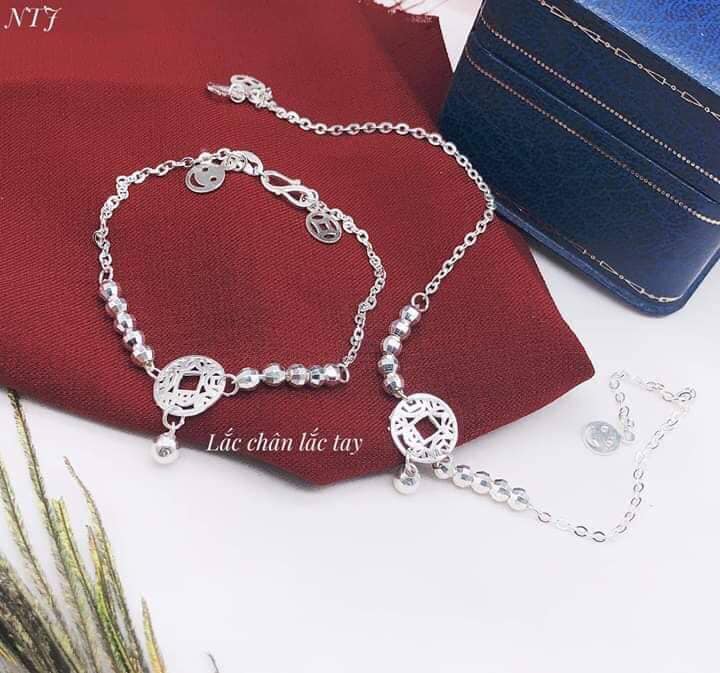 lắc chân tú cầu bạc ta cao cấp có hóa đơn | BigBuy360 - bigbuy360.vn