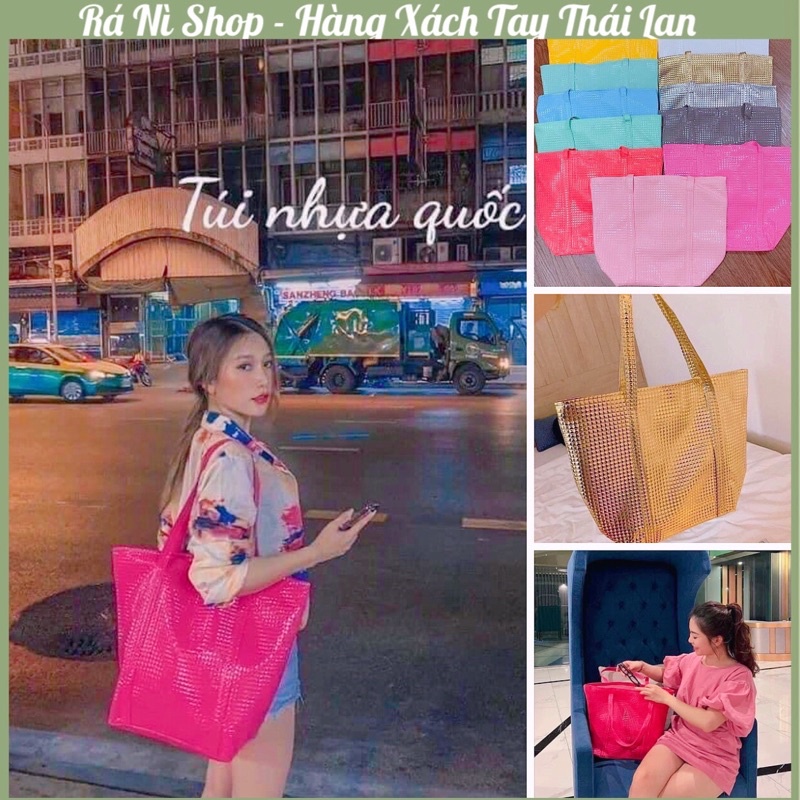 Túi Tone Nhựa Thái Lan Chống Thấm Nước Có Khoá Kéo