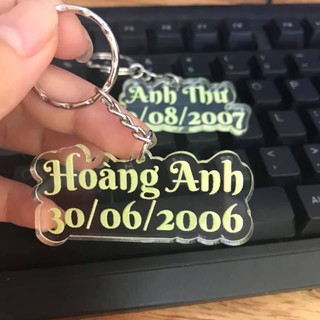 Móc khóa dạ quang
