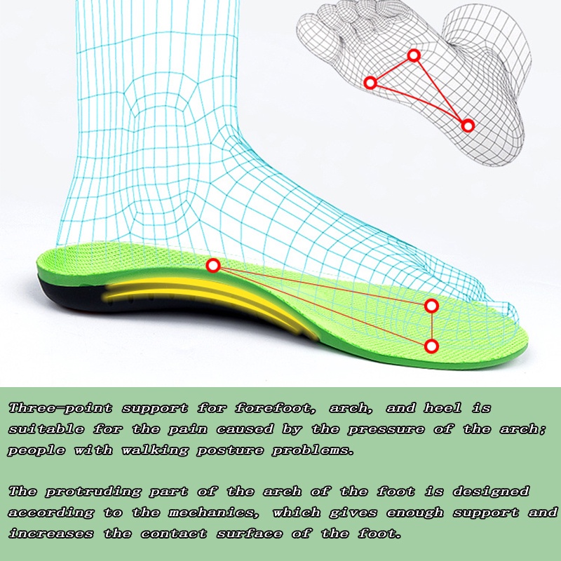 Cặp miếng lót giày thể thao co giãn chống trượt chống sốc thoáng khí size 36-48