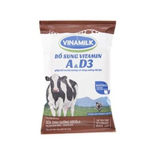 Combo 10 gói sữa Vinamilk bịch 220ml các vị HSD 2021