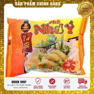 Phở Bò/ Gà ăn liền Như Ý, gói 65g .