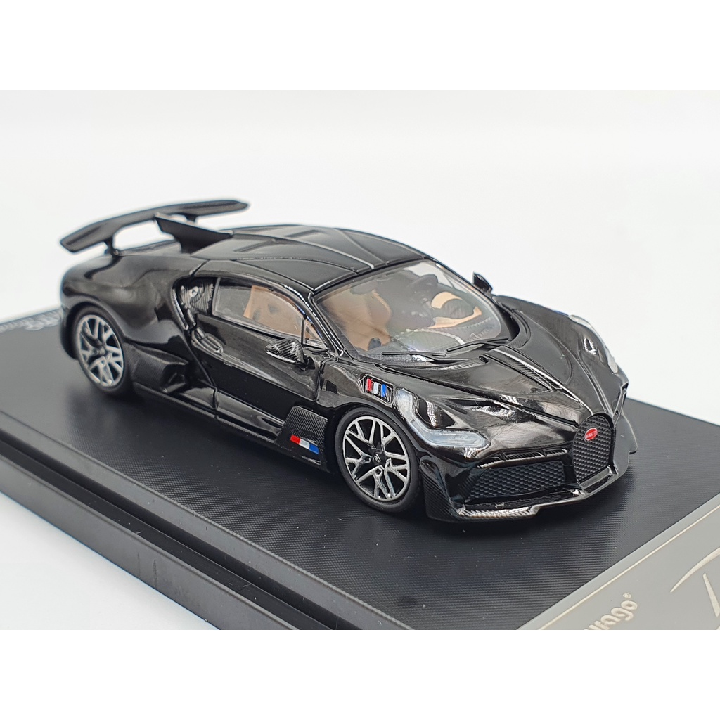 Xe Mô Hình Bugatti Divo 1:64 Bburago ( Đen )