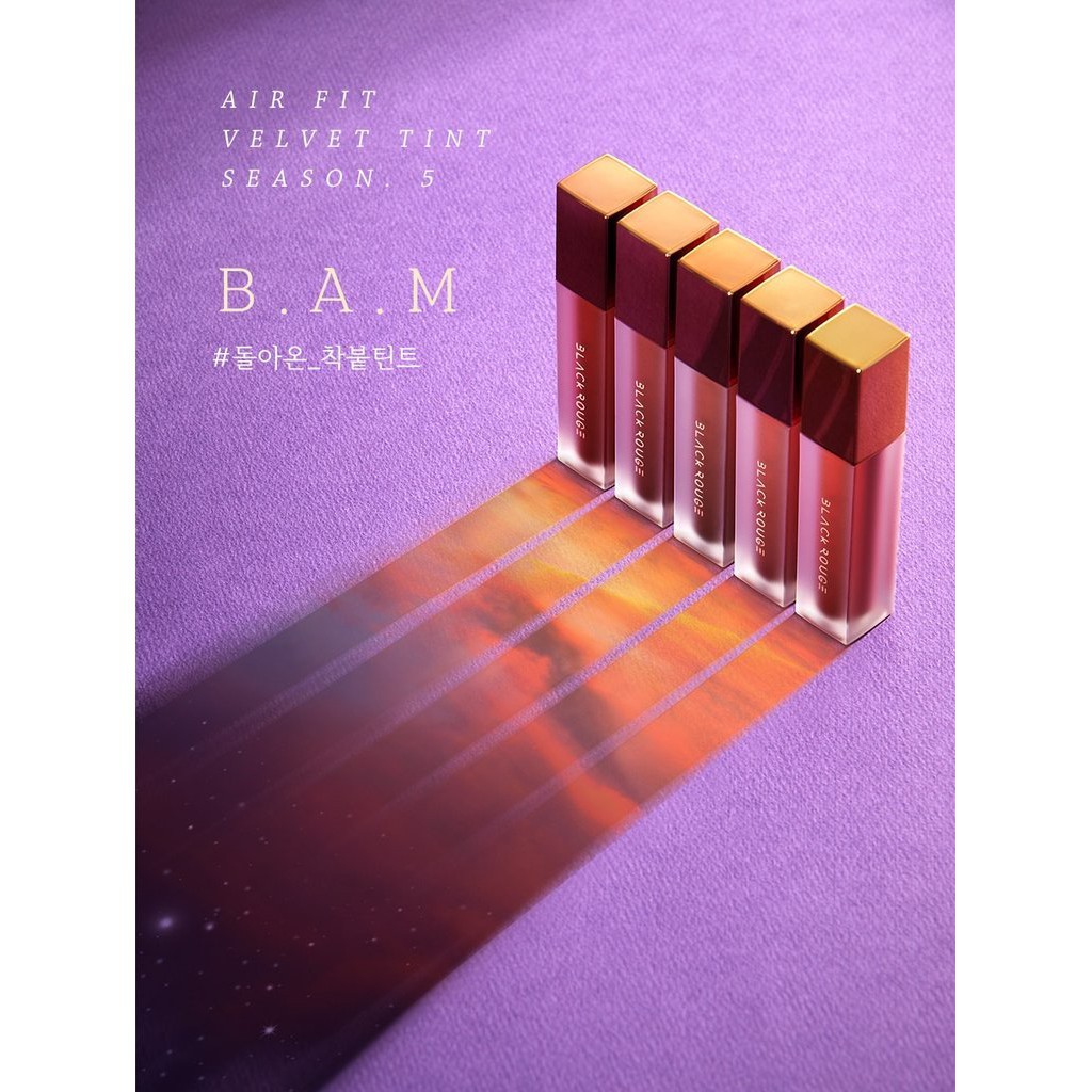 Son Kem Lì Black Rouge Air Fit Velvet Tint Ver 5 | BigBuy360 - bigbuy360.vn