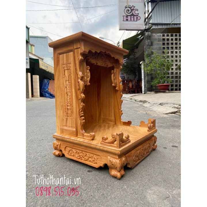 Bàn thờ thần tài ông địa mẫu hiện đại 48 x 68cm  - TUTHOTHANTAI.VN