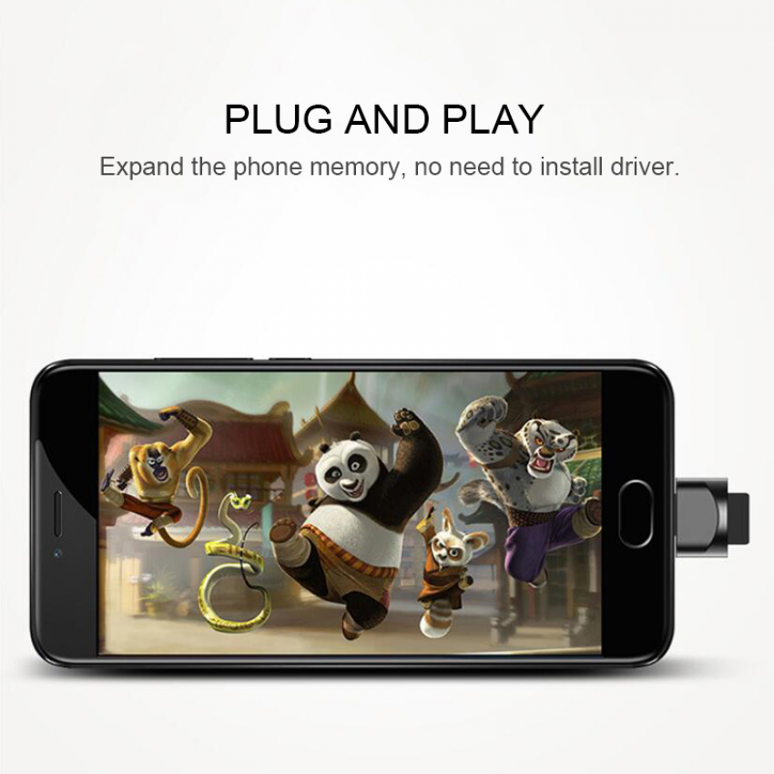 Đầu Đọc Thẻ Nhớ USB 3.0 Loại C Sang Micro-SD TF OTG Cho Laptop Samsung Huawei