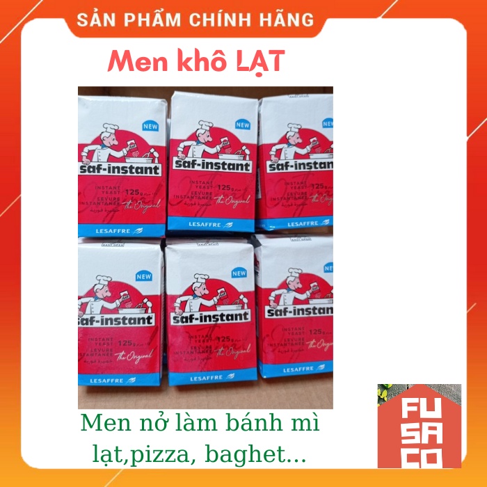 Men khô LẠT Saf-Instant NHÃN ĐỎ 500gr [CHÍNH HÃNG]