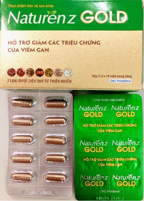 [MỚI] Naturenz GOLD  hỗ trợ Gan giải độc gan, mát gan