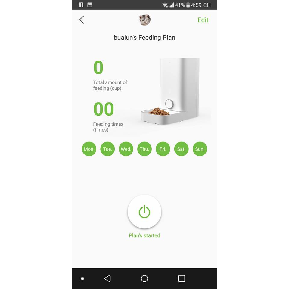 Máy thức ăn tự động Petkit điều khiển App từ xa