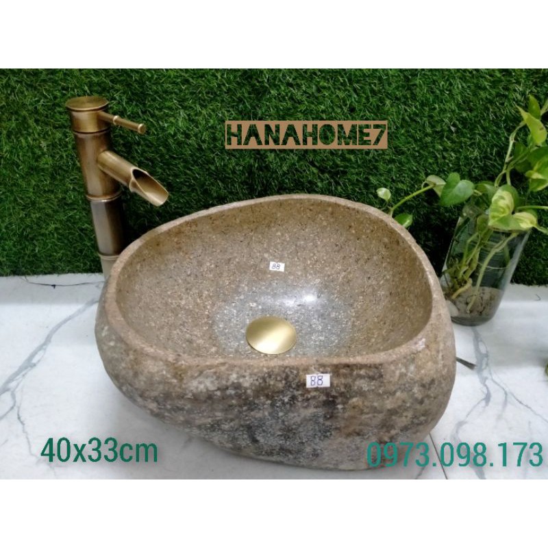 CHẬU LAVABO ĐÁ CUỘI