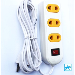 Ổ Cắm Du Lịch Mini 2 Mét 3 Lỗ 2000W