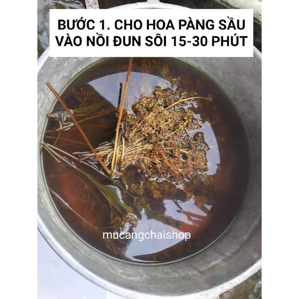 Hoa mật mông  nấu xôi màu vàng túi 100g