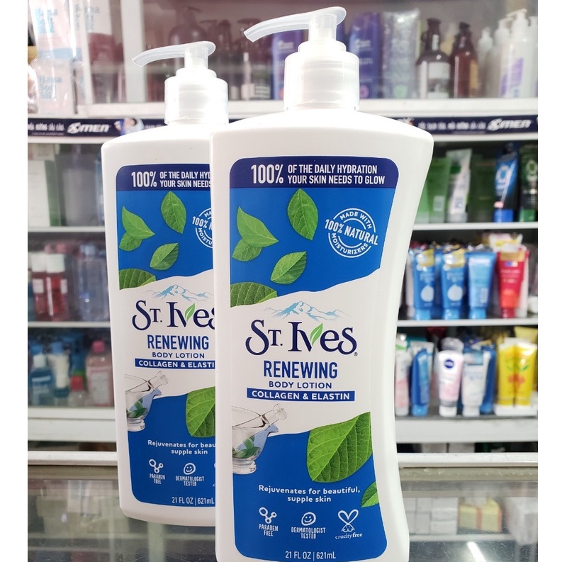 Sữa dưỡng thể St.Ives Collagen trẻ hóa da 621ml