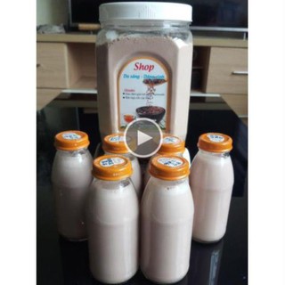 Bột gạo lứt huyết rồng hộp 500g - Sức Khỏe Vàng