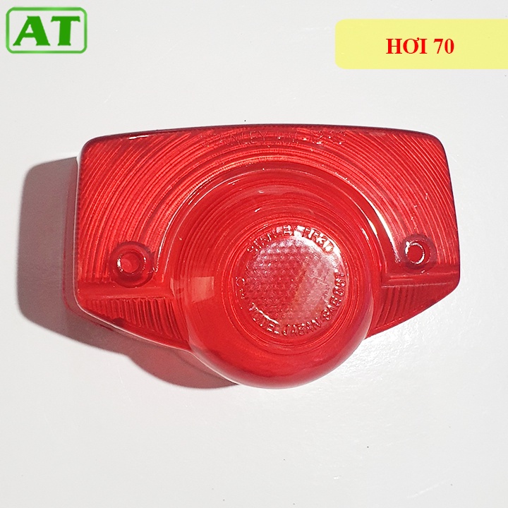 Nắp Đèn Hậu Xe Cub 81 Hơi 50 70 Nhựa Đỏ Hàng Đẹp